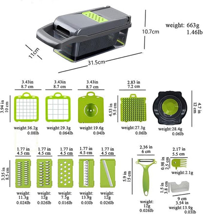 16 in 1 Vegetable Cutter