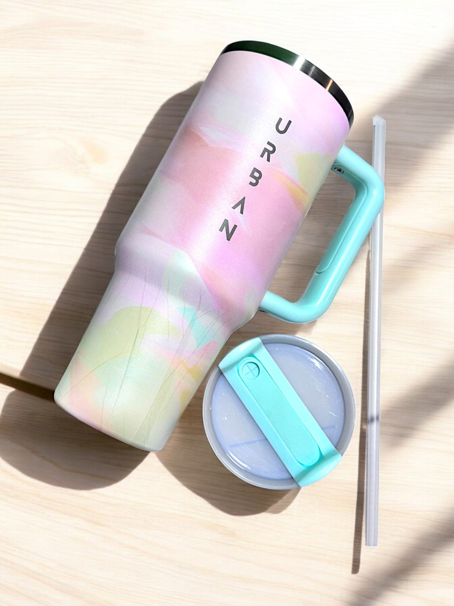 Premium 40oz Urban Stainless Steel Tumbler (1.18L) Keep Drinks Hot & Cold for Hours