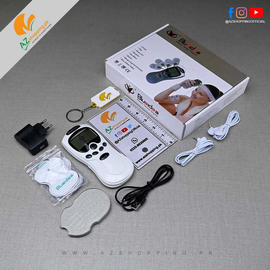 Blueidea – Mesin Terapi Digital (Physio Therapy Machine & Digital Therapy Body Massager, Pain Relief, Fat Burner and Relaxation) – Item No: 2008B