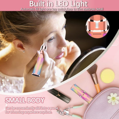 2 in 1 Electric Eyebrow Trimmer