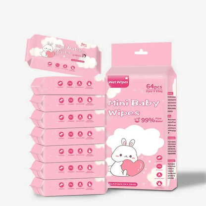 Mini Cleaning Wipes Wet