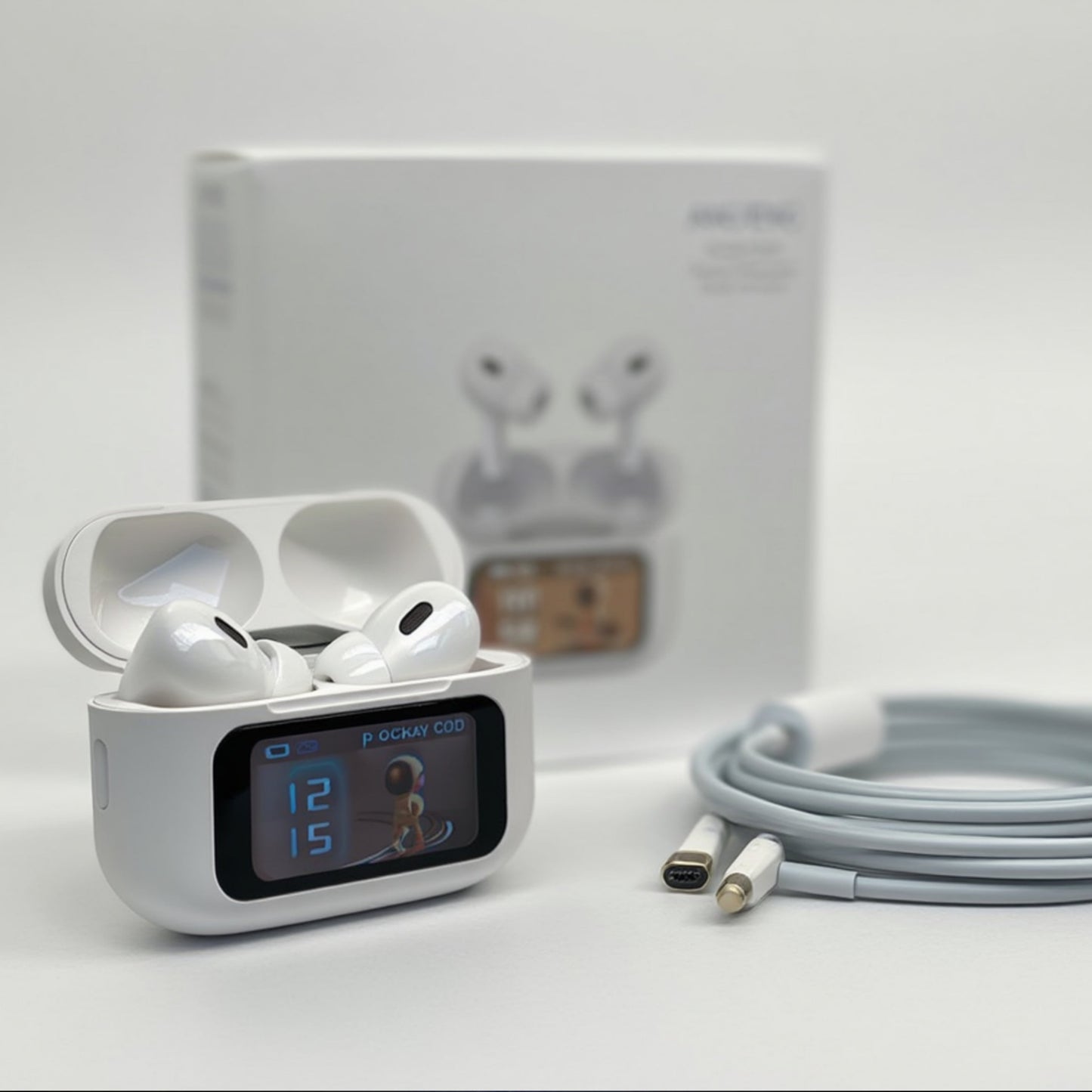 Airpods_Pro A9 ANC/ENC Dauble Dark Noise Reduction